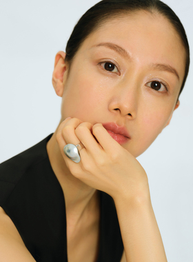 SUDROV/素觉2026S/S新品 不一样的温柔 马贝系列不规则形戒指女