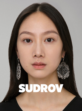 SUDROV素觉新中式夸张耳环