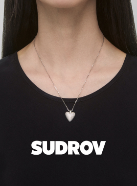 SUDROV素觉925银女项链锁骨链