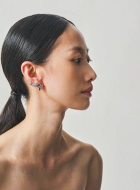 SUDROV素觉繁星耳钉戒指/丁香花戒指/克拉小姐层叠戒指