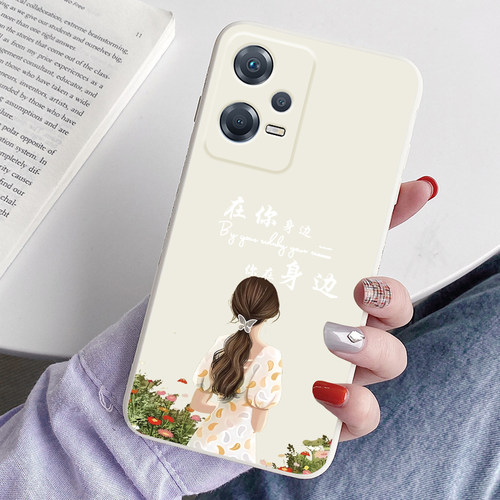 小米红米note12pro+手机壳新款5G在你身边女款redminote12pro十手机套note12液态硅胶全包防摔超薄noto12外壳 - 图2