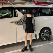 Zhangs National Peoples Congress Size Womens Clothing Fat Sister Mm Conspicued Covered Meat Casual Sunscreen Suit Harnesses Two-style Ocean Dresses