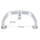 Yadi electric car Laida rear backrest tail fin YouSonic TL1200DT-15C battery car backrest assembly