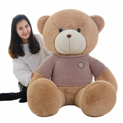 泰迪熊大号公仔毛绒玩具熊布娃娃熊猫抱抱熊大熊抱枕生日礼物女友