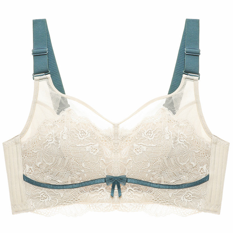 显胸小夏季无钢圈聚拢防下垂文胸 朵凡妮文胸