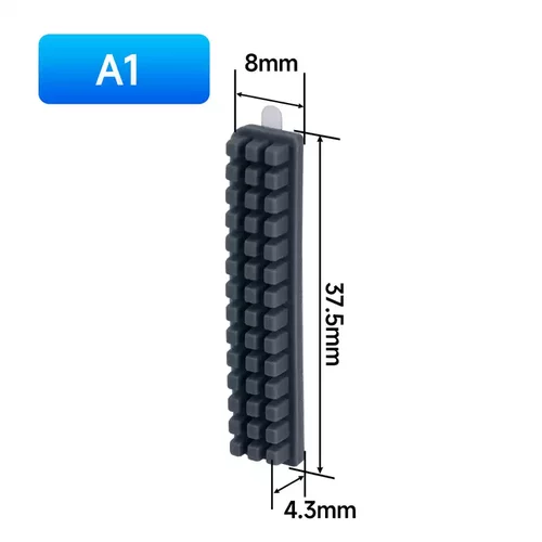 Bambu拓竹A1/A1 mini喷嘴硅胶清洁刷喷头擦嘴刷子组件3D打印配件 - 图3