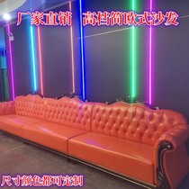 ktv sofa European-style tea table bar clear bar hotel clubhouse u type sofa custom bag corner singing room sofa