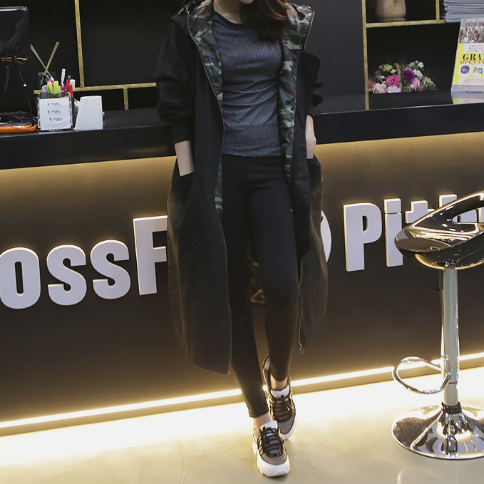 艾璐思韩国健身房夏天运动套装t恤 艾璐思T恤