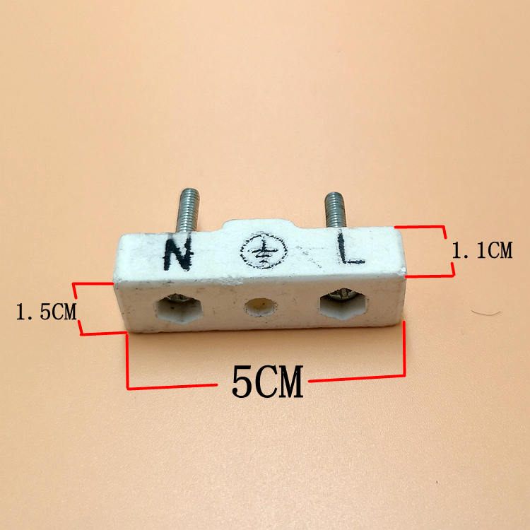 商用大功率电饭锅通用配件耐高温陶瓷接线柱绝缘接线座接线排端子 - 图0
