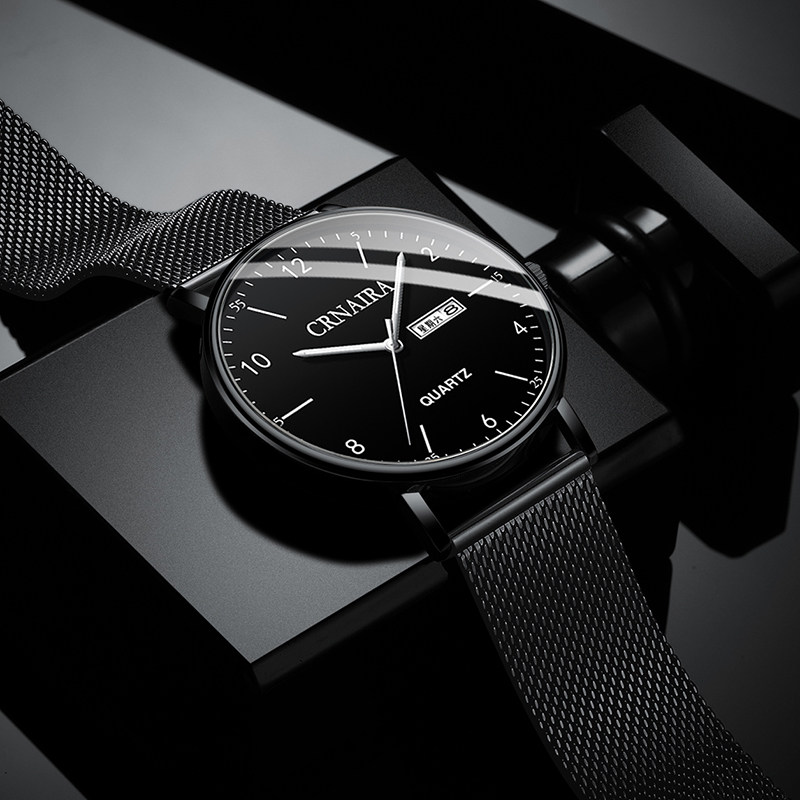 超薄高中生男学生初中潮流夜光手表 dizizid帝兹国产腕表