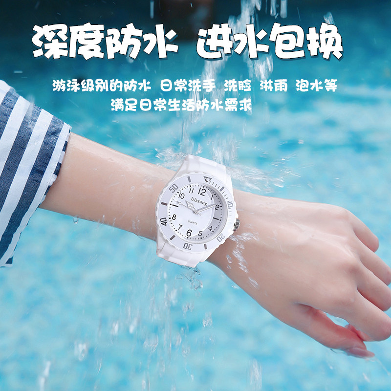 考试国考女孩初中学生简约电子表 dizizid帝兹国产腕表