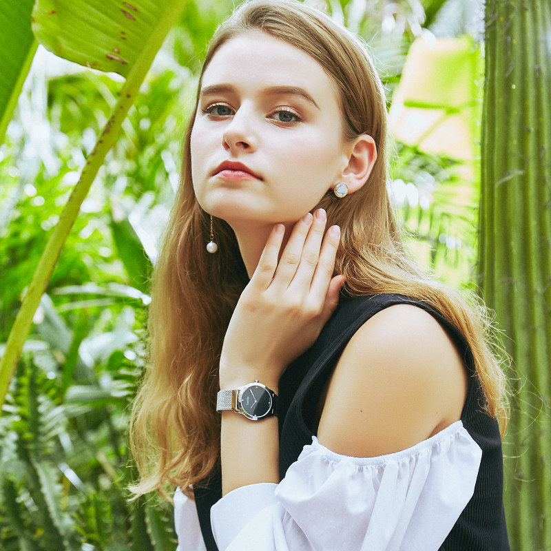 邦顿男女款超薄商务简约学生情侣表 bestdon帝瑞国产腕表