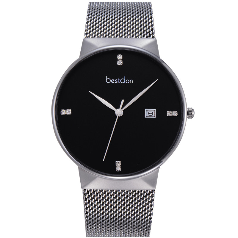 邦顿男士超薄防水简约气质情侣表 bestdon帝瑞国产腕表