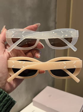 沙滩风墨镜女高级感太阳眼镜男