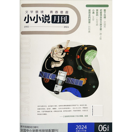 【全年套餐可选】小小说月刊杂志2026年1/2/3/4/5/6月/2025年1-7/8/9/10/11/12月+2024年等可选 小说故事过期刊短片微型文章小说类 - 图1