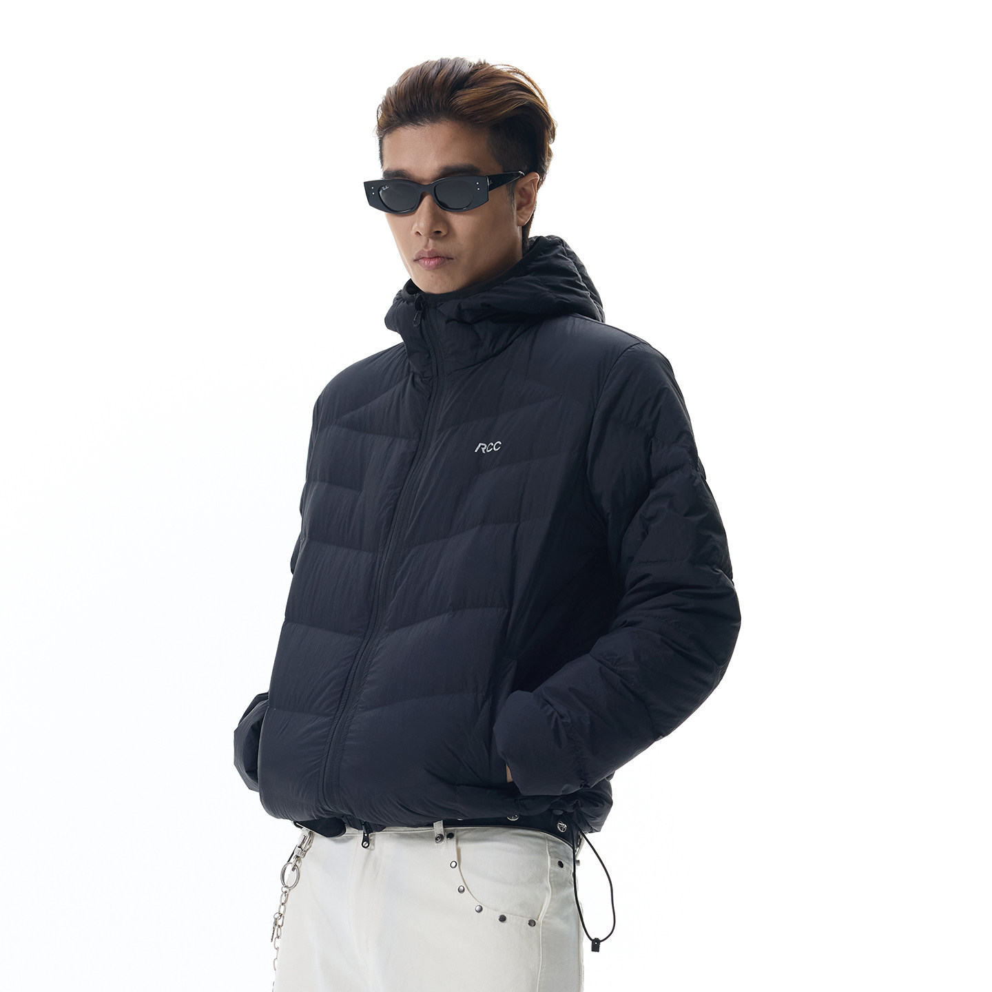 Remedy90白鸭绒可收纳排骨羽绒服男女秋冬新款保暖轻量化连帽外套