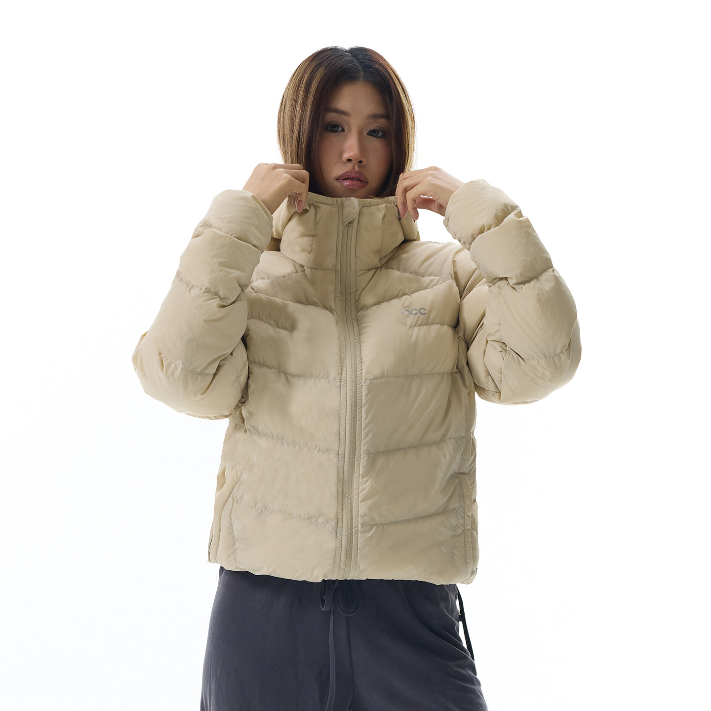 Remedy90白鸭绒可收纳排骨羽绒服男女秋冬新款保暖轻量化连帽外套