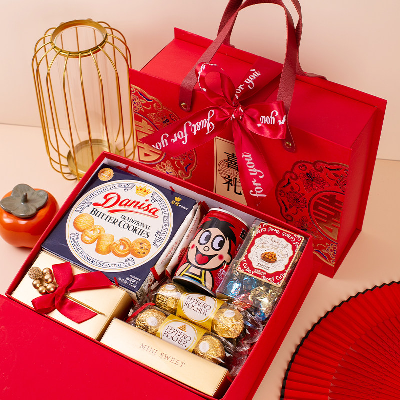 中式结婚喜糖礼盒装成品含糖婚糖伴娘婚礼伴手礼回礼谢礼成品礼包,淘宝优惠券,粉丝福利购,淘宝优惠卷