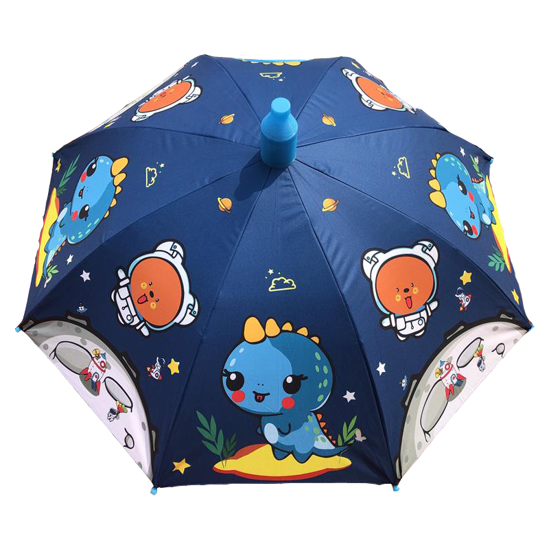航天员儿童雨伞防晒遮阳太阳伞小学生幼儿园男孩女耐用自动长柄伞
