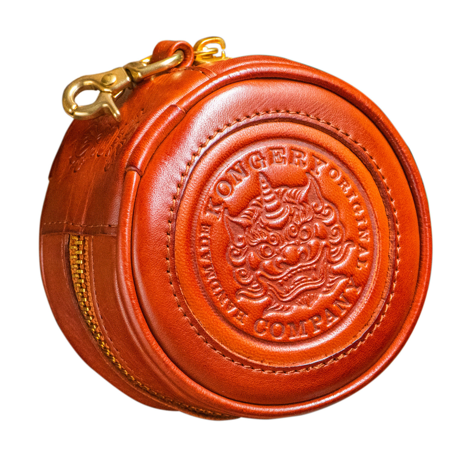 【至尊貔貅】手串收纳包！仓吉手工头层牛皮小圆包腰包核桃文玩包,淘宝优惠券,粉丝福利购,淘宝优惠卷