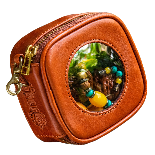 Kurakiyoshi's handmade transparent cultural relics storage bag