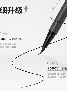 unny眼线液笔顺滑持久不晕眼线笔