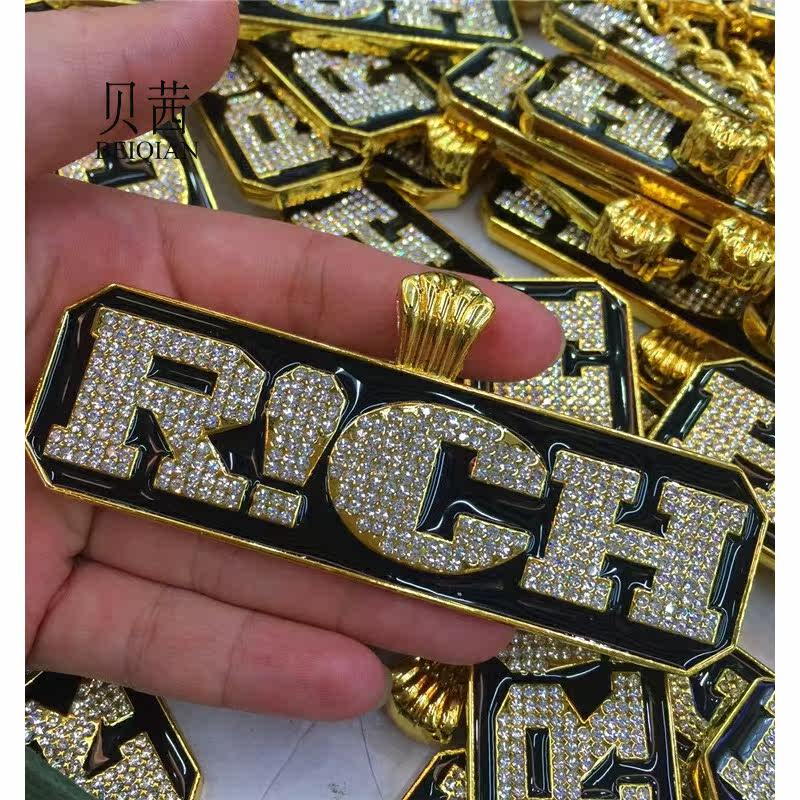 bq2019中国新说唱有嘻哈同款饰项链 贝茜项链