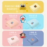 Детское хлопковое банное полотенце для новорожденных, коралловое средство детской гигиены, хорошо впитывает воду, подходит для подростков