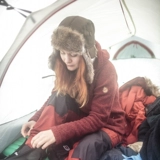 Fjallraven/北极狐 Демисезонные дорожные ветрозащитные удерживающие тепло теплые наушники, шапка, увеличенная толщина