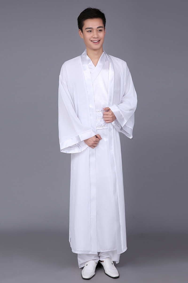 蜜糖依恋旗舰店新款剑客侠客古装 大侠服装 唐装汉服 古代侠客男装武士表演服装3