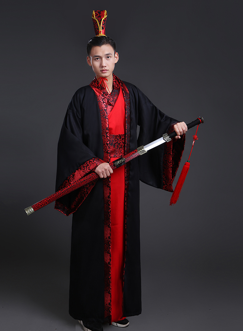 蜜糖依恋旗舰店古装男侠客装书生才子汉服影楼拍照大侠服装武侠影视毕业季演出服3