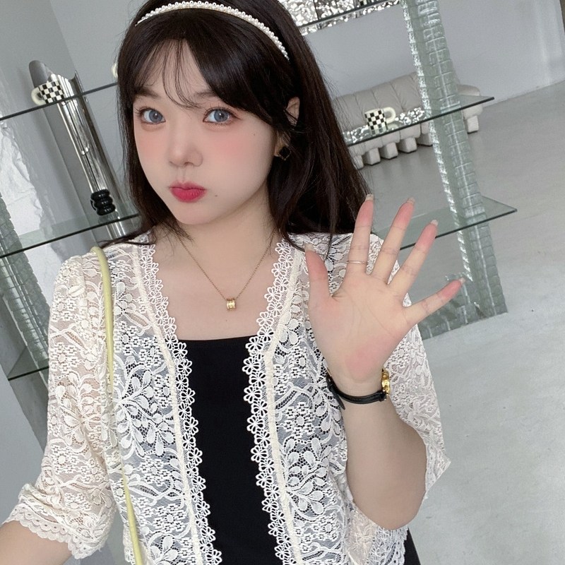 采多宝大码女装外搭2022夏季开衫 caidoble采多宝蔡大码女装