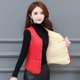 2025新款秋冬羽绒棉马甲女加绒保暖背心短款中老年坎肩修身内胆
