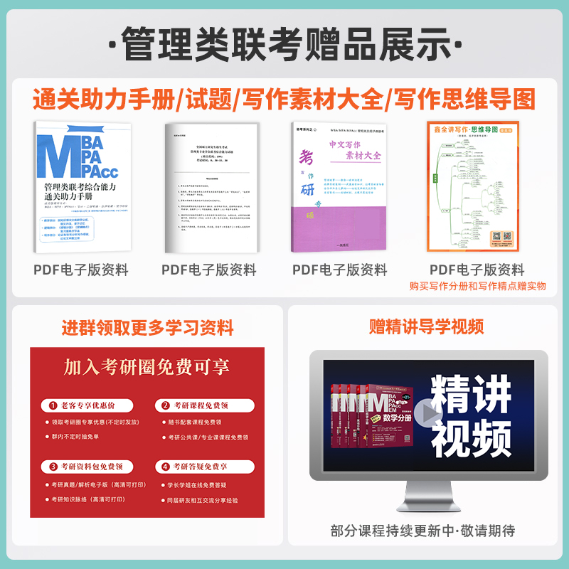 【管综刷题组合】2025MBA MPA MPAcc管理类联考 陈剑数学顿悟精练1000题+赵鑫全逻辑1000题一点通 199联考教材题型真题模拟练习题 - 图0