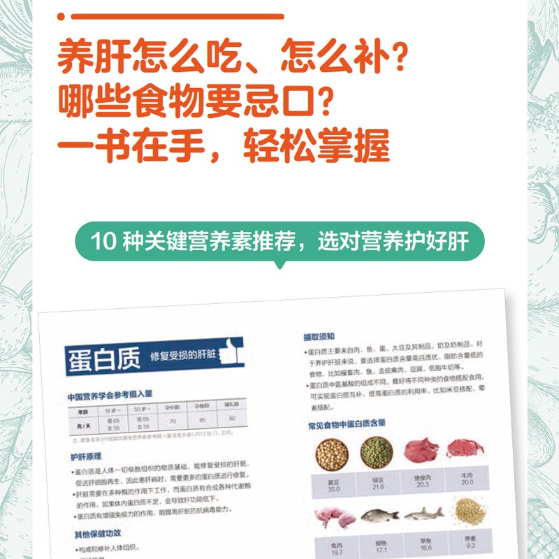 展玉涛养肝饮食大字版养肝护肝全攻略健康食谱菜谱食物肝脏肝病怎么吃营养护理手册排毒养生全集脂肪肝自我调养肝癌食疗生活养护书 - 图1