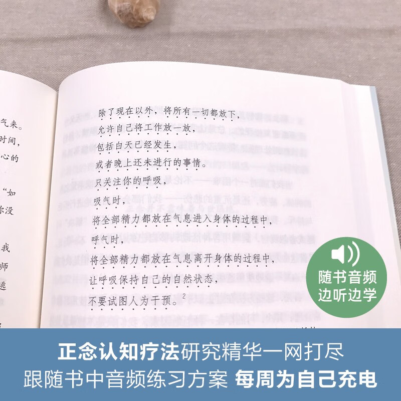 【官方正版】正念禅修 英 马克 威廉姆斯 美 丹尼 彭曼 在喧嚣的世界中获取安宁 正念减压疗法书籍哲学入门初学者 九州出版社书籍 - 图2