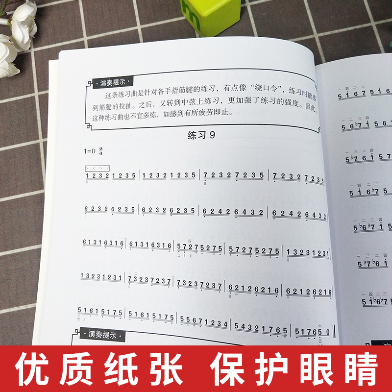 每日必弹琵琶指能练习曲庄永平编著琵琶练习曲集教材弹拨乐弹奏技巧技法教学书籍左手活指练习左手音阶练习书琵琶教程书-图0