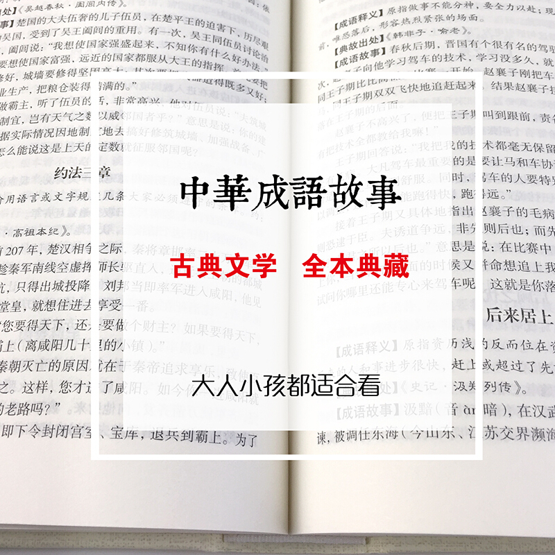 【精装版】加厚644页 中华成语故事 成语典故故事全集 青少年版小学初中生课外儿童文学阅读书籍 精装典藏版古典文学全本国学经典 - 图1