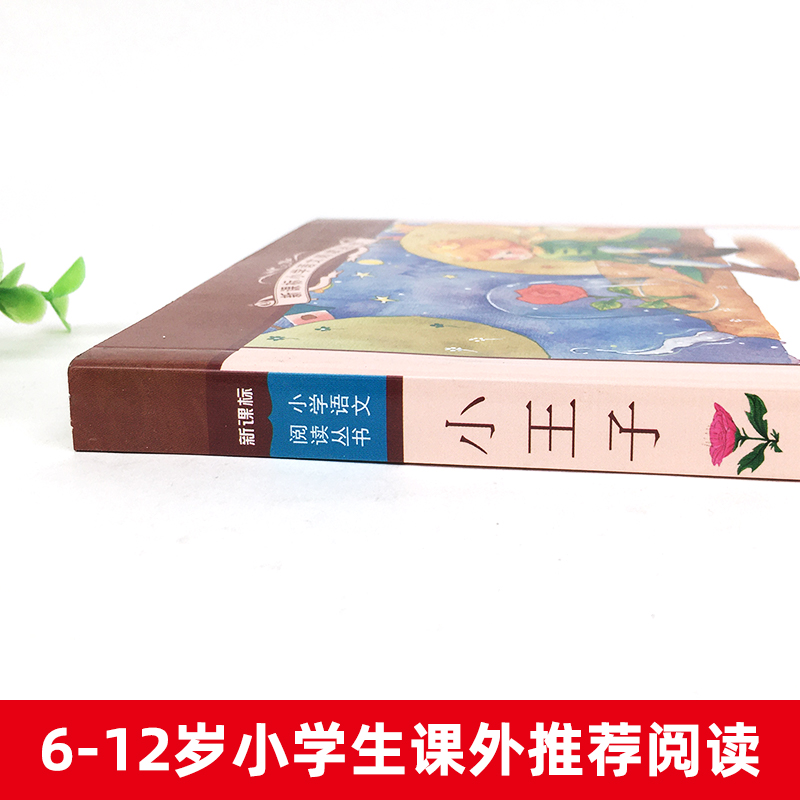 小王子新课标小学语文阅读丛书注音版一二年级寒假暑假国学经典早教幼儿启蒙书带拼音 - 图0