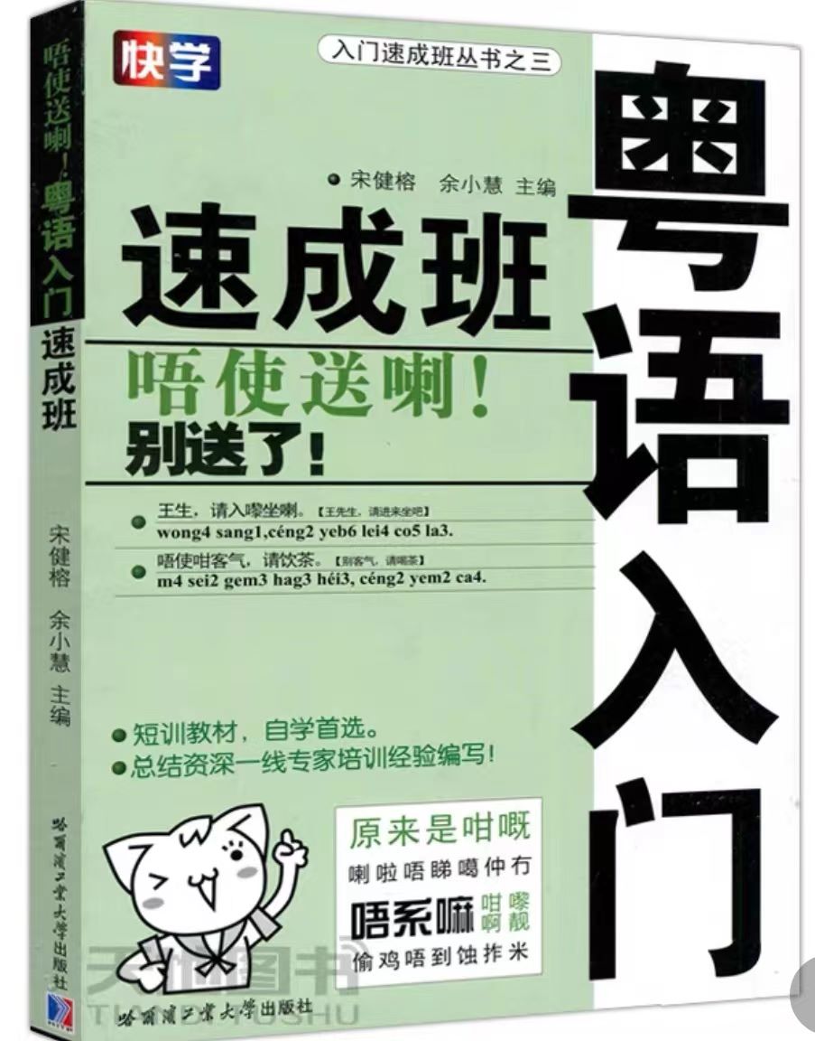 粤语入门速成班 粤语教程书籍广东话初学 学粤语的书广东话入门速成词典 香港话粤语书 零基础粤语学习语言训练书 正版粤语教材书 - 图0