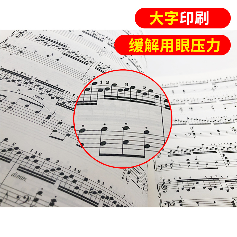 车尔尼钢琴快速练习曲作品299+钢琴手指灵巧练习曲作品740+钢琴初级练习曲作品599+钢琴流畅练习曲作品849江晨初学入门钢琴谱子书-图2