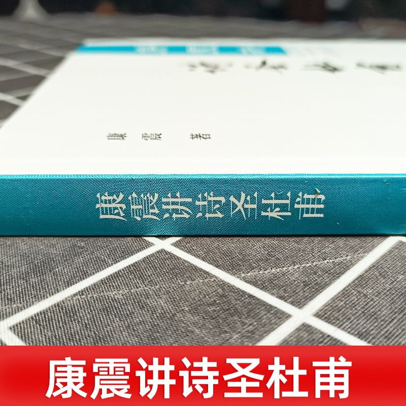 康震讲诗圣杜甫 康震著 康震讲书系 经典诗词赏析 通过详实的史料客观的分析还原真实的杜甫 历史人物传记分析 中国古诗词历史人物 - 图0