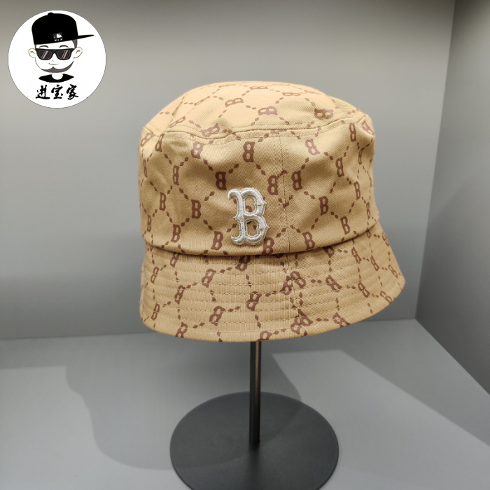 进宝家mlb渔夫帽老花帽子男女款盆帽防晒22夏季新款cp38 进宝家正品店 淘优券