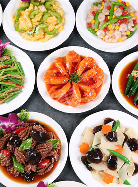 仿真菜品模型假菜样品道具炒菜模具食品预制菜饭店热菜立体菜