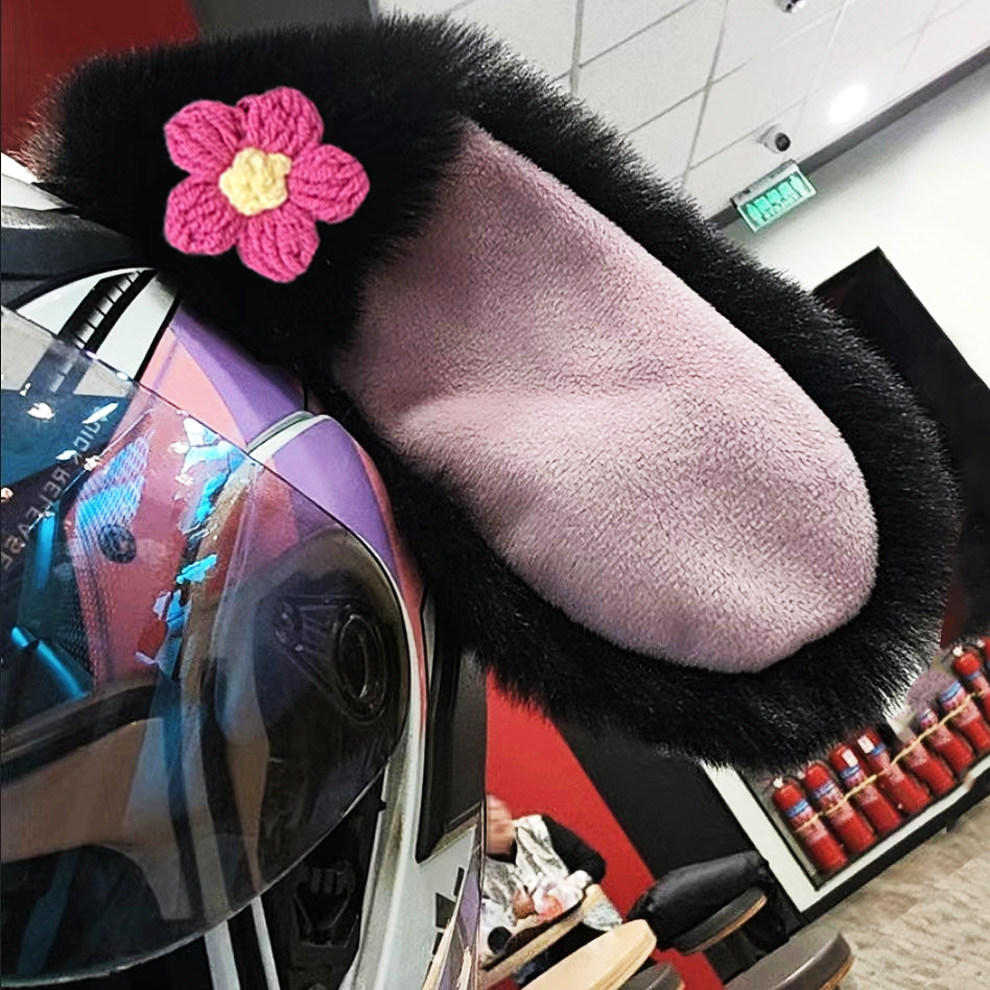 可拆可爱头盔兔耳朵装饰品机车摩托电动车女骑滑雪骑行头盔配饰,淘宝优惠券,粉丝福利购,淘宝优惠卷