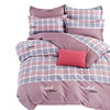 Bed four-piece set of pure cotton bed sheets and quilt cover 180220 custom-made quilt cover 7*7 fitted sheet 0.9 m 1.35 universal for all seasons