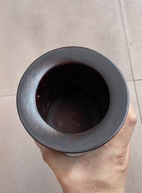 红木笔筒工艺品摆件木雕刻笔筒实木老挝大红酸枝交趾黄檀一物一拍