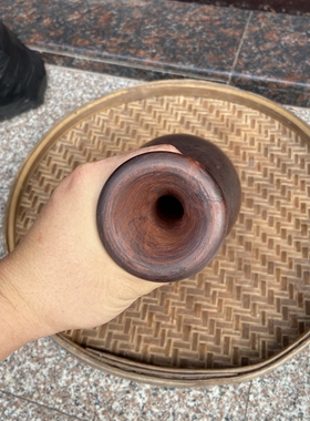 处理.老挝大红酸枝交趾黄檀花瓶实木雕刻花瓶摆件原木！沉水老料