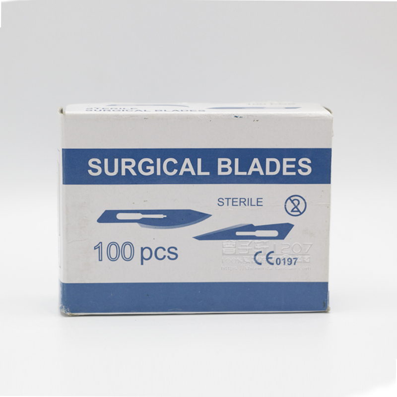 国产SURGICAL BLADES修补刀片11号15号23号QC修补刀片-图1