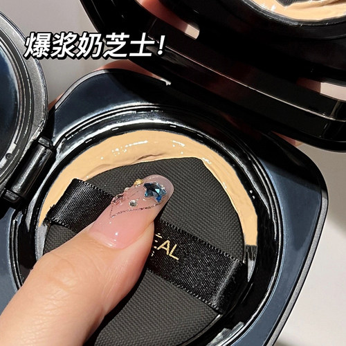 欧莱雅黑金气垫黑胖子bb霜限定版干皮粉底液olaiya遮瑕持久不脱妆 - 图2